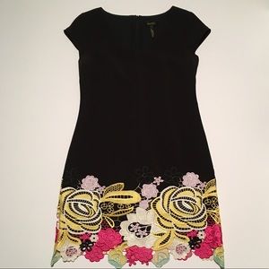 Laundry by Sherri Segal Floral Blossom Sheath ,                      Dress Black